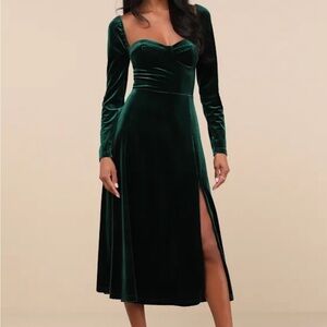 Lulus Green Dress